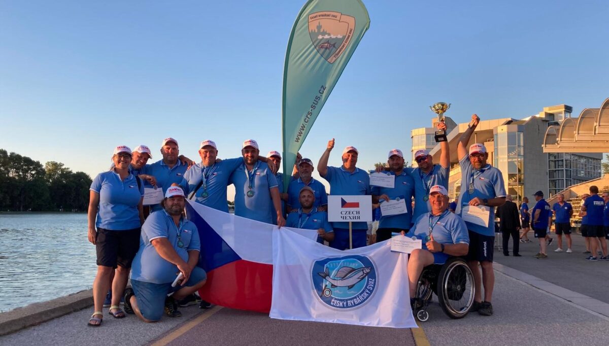 Fantazie: čeští handicapovaní rybáři vybojovali bronz na mistrovství světa